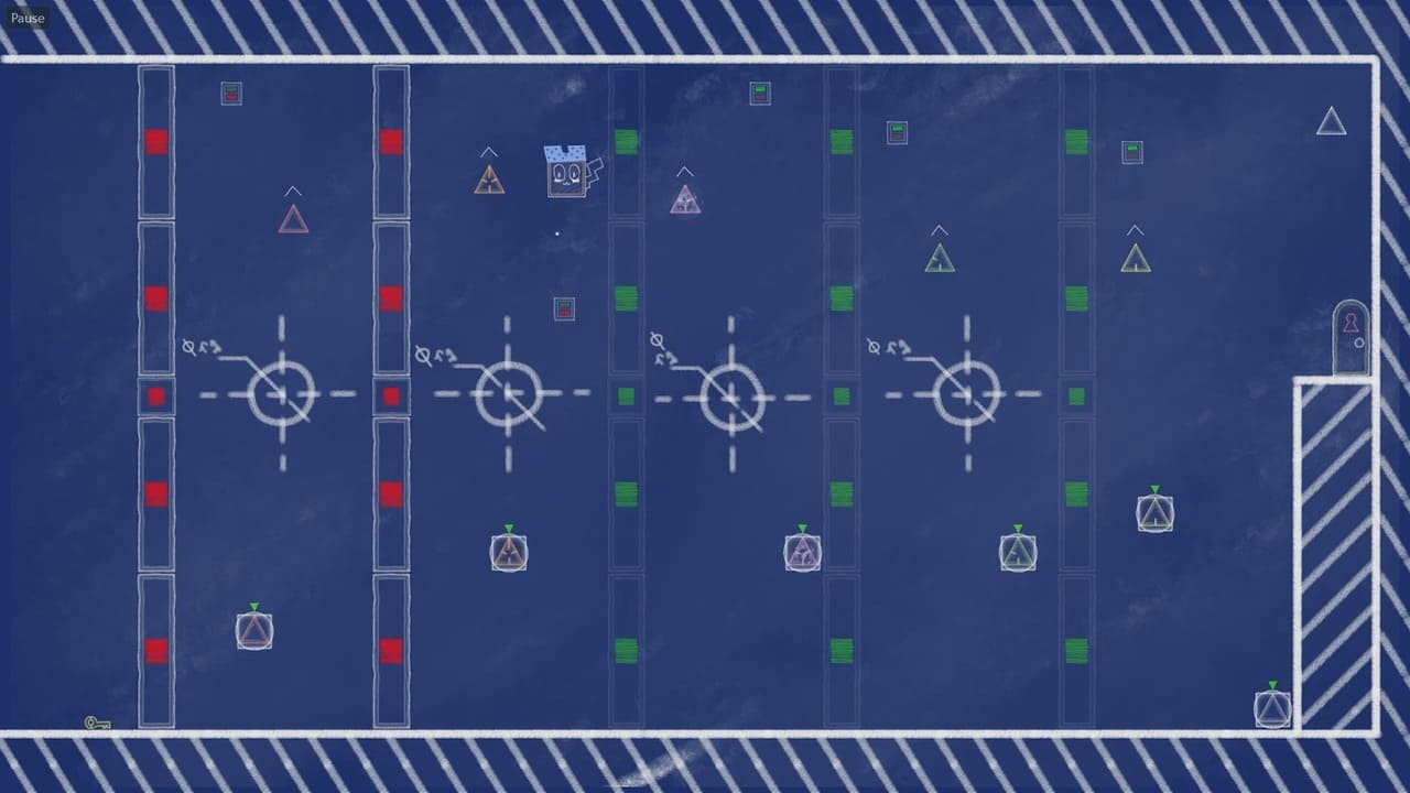 Capture d'écran en jeu de palallel dans l'environnement des blueprints